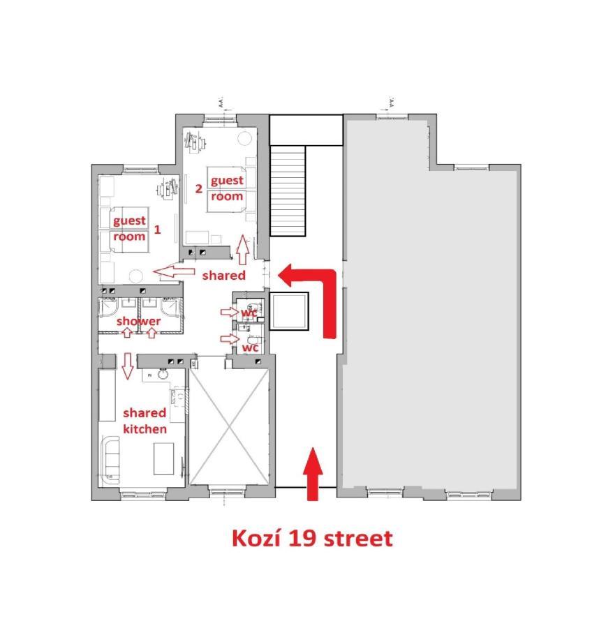 Room & Parking Assistance Praga Exterior foto